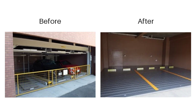 解体・平面化 Before/After